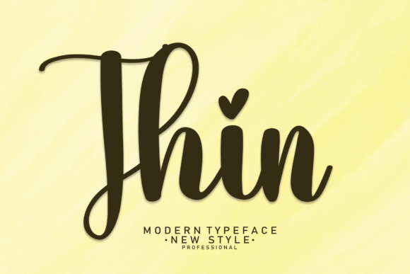 Discovering Thin: A Handwritten Font for Modern Design