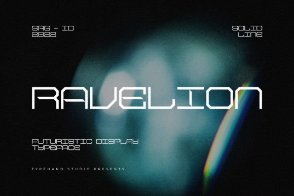 Ravelion: A Modern Display Typeface for Creative Impact