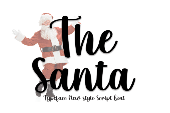 The Santa: A Handwritten Font for Timeless Design