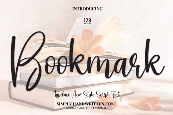 The Sweet Elegance of the Bookmark Font