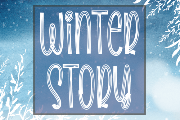 Winter Story: A Font with Timeless Handwritten Charm